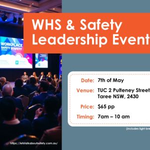 WHS & Safety Leadership Events